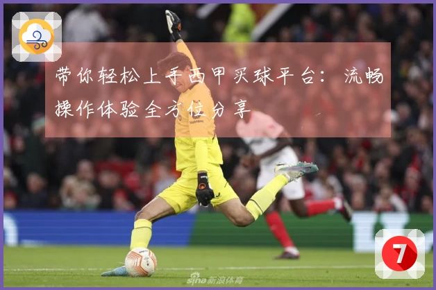 带你轻松上手西甲买球平台：流畅操作体验全方位分享